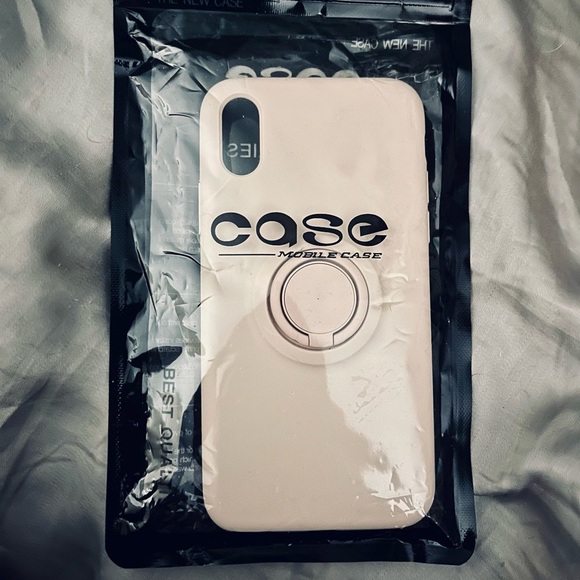 iPhone Xs/X Case Kickstand (Sand Pink) NEW - Picture 3 of 4